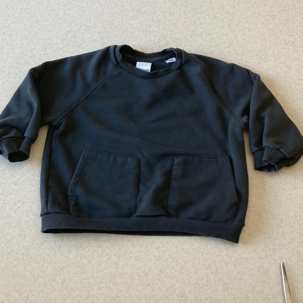 Playful Monster Pant w/2 Sweatshirts Kids Bundle Size 3/4/5 - Zara/Cat&Jack - Picture 7 of 15